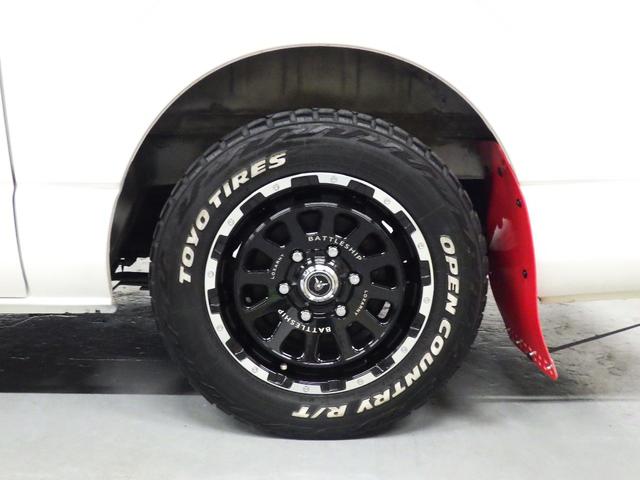 ハイエースワゴン ＧＬ　純正ＳＤナビ　バックカメラ　ＥＴＣ　社外グリル　地デジ　左側パワースライド　社外ヘッドライト　ドアバイザー　メッキドアミラー　４型フェイス（54枚目）