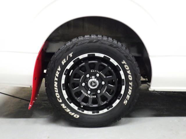 ハイエースワゴン ＧＬ　純正ＳＤナビ　バックカメラ　ＥＴＣ　社外グリル　地デジ　左側パワースライド　社外ヘッドライト　ドアバイザー　メッキドアミラー　４型フェイス（55枚目）