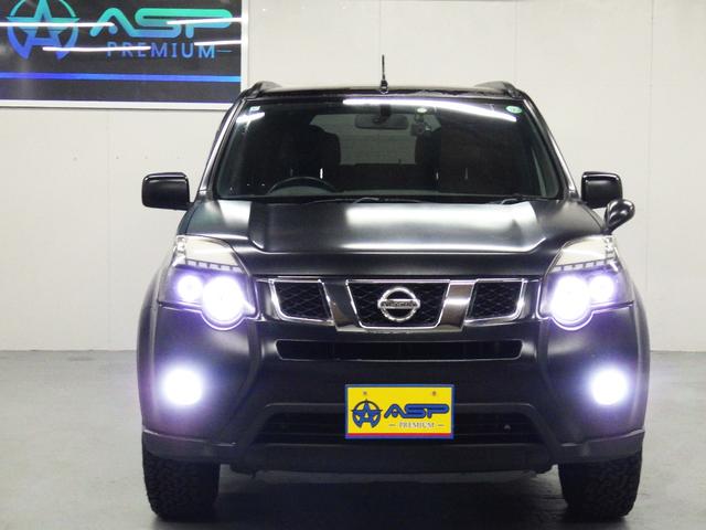 エクストレイル 20X 4WD マッドブラック 純正SDナビ バックカメラ ETC HIDライト 地デジ 全席シートヒーター スマートキー ドアバイザー 社外ヘッドライトイカリング 社外スモークテール(7枚目)