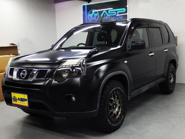 エクストレイル 20X 4WD マッドブラック 純正SDナビ バックカメラ ETC HIDライト 地デジ 全席シートヒーター スマートキー ドアバイザー 社外ヘッドライトイカリング 社外スモークテール(9枚目)