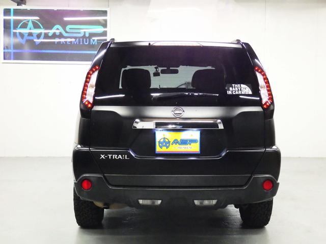 エクストレイル 20X 4WD マッドブラック 純正SDナビ バックカメラ ETC HIDライト 地デジ 全席シートヒーター スマートキー ドアバイザー 社外ヘッドライトイカリング 社外スモークテール(14枚目)