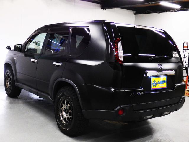 エクストレイル 20X 4WD マッドブラック 純正SDナビ バックカメラ ETC HIDライト 地デジ 全席シートヒーター スマートキー ドアバイザー 社外ヘッドライトイカリング 社外スモークテール(15枚目)