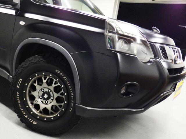 エクストレイル 20X 4WD マッドブラック 純正SDナビ バックカメラ ETC HIDライト 地デジ 全席シートヒーター スマートキー ドアバイザー 社外ヘッドライトイカリング 社外スモークテール(38枚目)