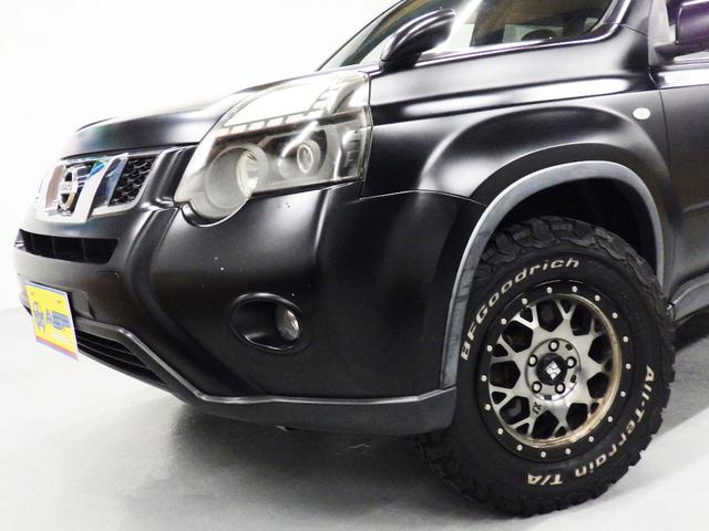 エクストレイル 20X 4WD マッドブラック 純正SDナビ バックカメラ ETC HIDライト 地デジ 全席シートヒーター スマートキー ドアバイザー 社外ヘッドライトイカリング 社外スモークテール(39枚目)