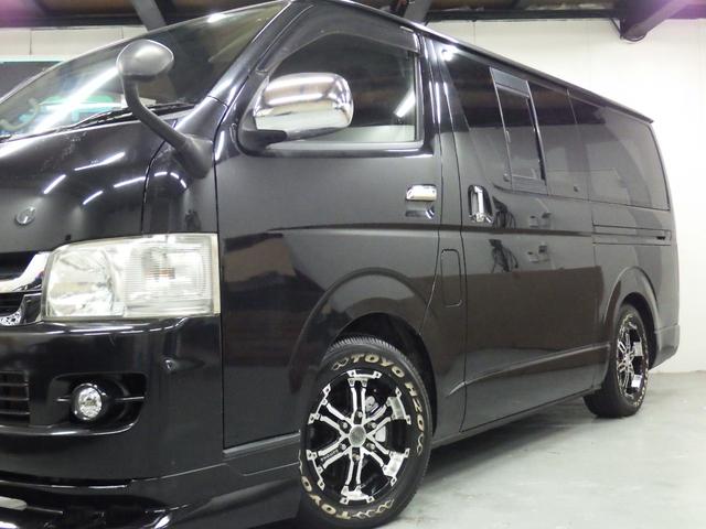 ハイエースバン ロングスーパーGL LPINE7インチナビ バックカメラ 両側スライドドア ベッドキット 地デジ ETC ドアバイザー スマートキー シートカバー Bluetooth(9枚目)