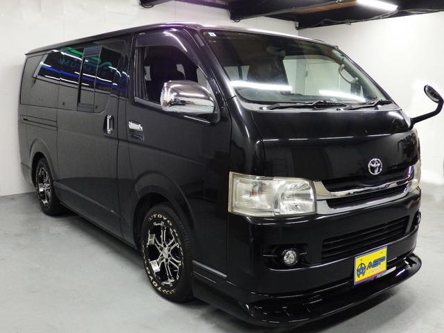 ハイエースバン ロングスーパーGL LPINE7インチナビ バックカメラ 両側スライドドア ベッドキット 地デジ ETC ドアバイザー スマートキー シートカバー Bluetooth(13枚目)