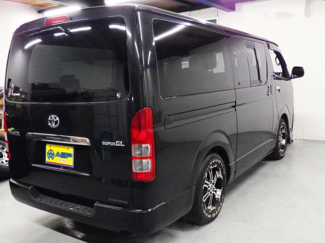ハイエースバン ロングスーパーGL LPINE7インチナビ バックカメラ 両側スライドドア ベッドキット 地デジ ETC ドアバイザー スマートキー シートカバー Bluetooth(22枚目)