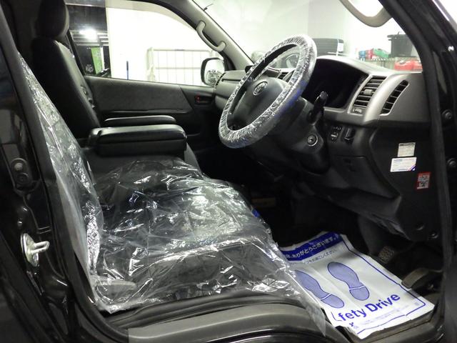 ハイエースバン ロングスーパーGL LPINE7インチナビ バックカメラ 両側スライドドア ベッドキット 地デジ ETC ドアバイザー スマートキー シートカバー Bluetooth(28枚目)