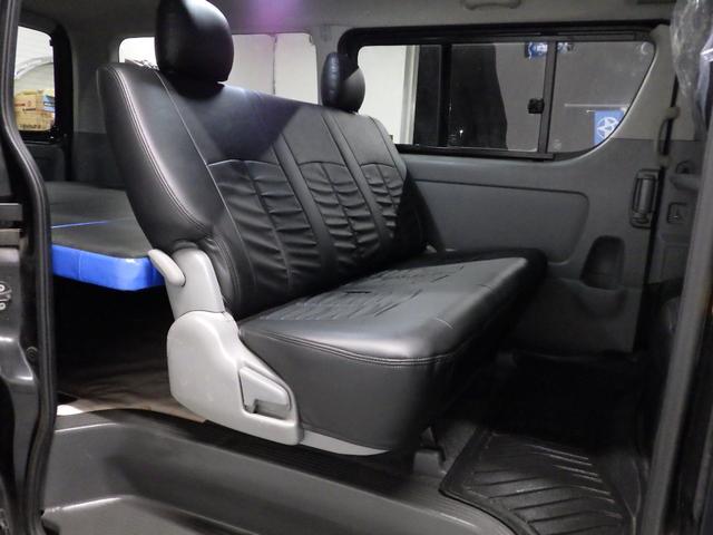 ハイエースバン ロングスーパーGL LPINE7インチナビ バックカメラ 両側スライドドア ベッドキット 地デジ ETC ドアバイザー スマートキー シートカバー Bluetooth(31枚目)