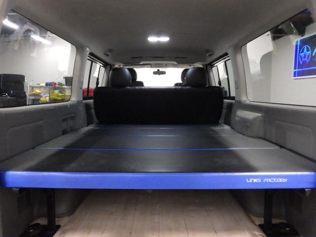 ハイエースバン ロングスーパーGL LPINE7インチナビ バックカメラ 両側スライドドア ベッドキット 地デジ ETC ドアバイザー スマートキー シートカバー Bluetooth(33枚目)