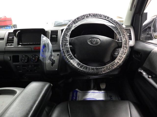 ハイエースバン ロングスーパーGL LPINE7インチナビ バックカメラ 両側スライドドア ベッドキット 地デジ ETC ドアバイザー スマートキー シートカバー Bluetooth(37枚目)