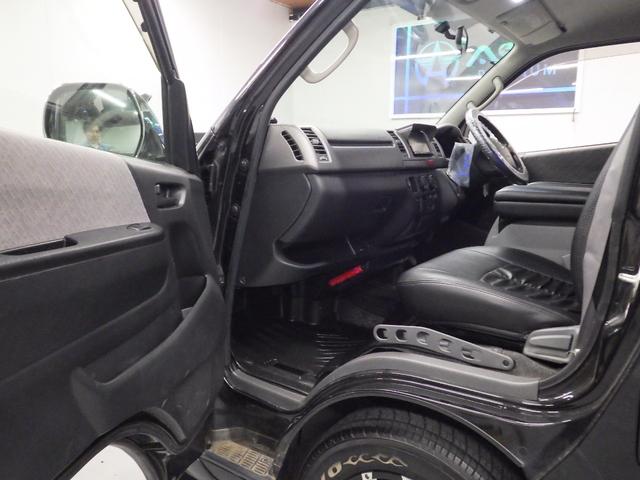 ハイエースバン ロングスーパーGL LPINE7インチナビ バックカメラ 両側スライドドア ベッドキット 地デジ ETC ドアバイザー スマートキー シートカバー Bluetooth(48枚目)