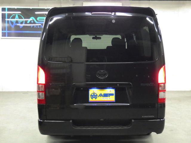 ハイエースバン ロングスーパーＧＬ　ワンオーナー　モデリスタエアロ　社外１５インチＡＷ　社外ＳＤナビ　バックカメラ　ＥＴＣ　ウッドコンビハンドル　ベッドキット　フェンダーカバー　ボンネットスポイラー　サイドエアロ　ローダウン（14枚目）