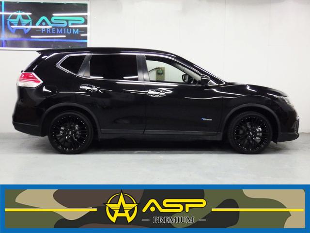 エクストレイル 20X ハイブリッド エマージェンシーブレーキP 4WD ローダウン 社外20インチAW バンパーガード LEDライト ミラーウィンカー シートヒーター スマートキー 純正HDDナビ バックカメラ アラウンドビューモニター ETC 地デジ(14枚目)