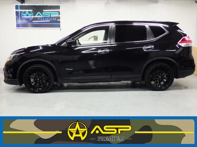 エクストレイル 20X ハイブリッド エマージェンシーブレーキP 4WD ローダウン 社外20インチAW バンパーガード LEDライト ミラーウィンカー シートヒーター スマートキー 純正HDDナビ バックカメラ アラウンドビューモニター ETC 地デジ(24枚目)