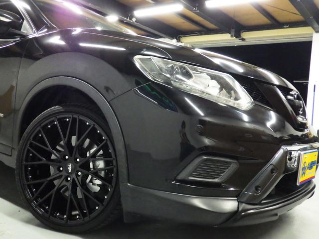 エクストレイル 20X ハイブリッド エマージェンシーブレーキP 4WD ローダウン 社外20インチAW バンパーガード LEDライト ミラーウィンカー シートヒーター スマートキー 純正HDDナビ バックカメラ アラウンドビューモニター ETC 地デジ(50枚目)