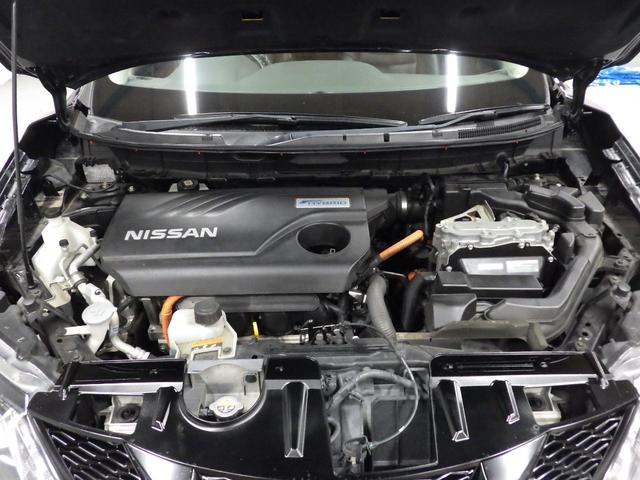 エクストレイル 20X ハイブリッド エマージェンシーブレーキP 4WD ローダウン 社外20インチAW バンパーガード LEDライト ミラーウィンカー シートヒーター スマートキー 純正HDDナビ バックカメラ アラウンドビューモニター ETC 地デジ(56枚目)