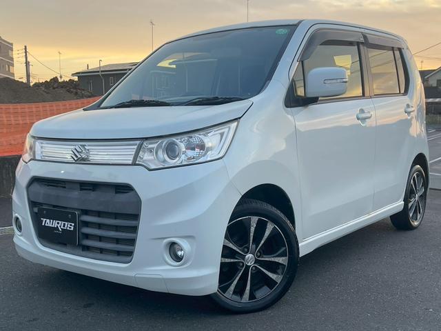 ワゴンＲスティングレー Ｔ　ナビ　オートエアコン　パドルシフト　シガーソケット　スマートキープッシュスタート　ＥＴＣ　純正１５インチアルミホイール　フォグライト（2枚目）