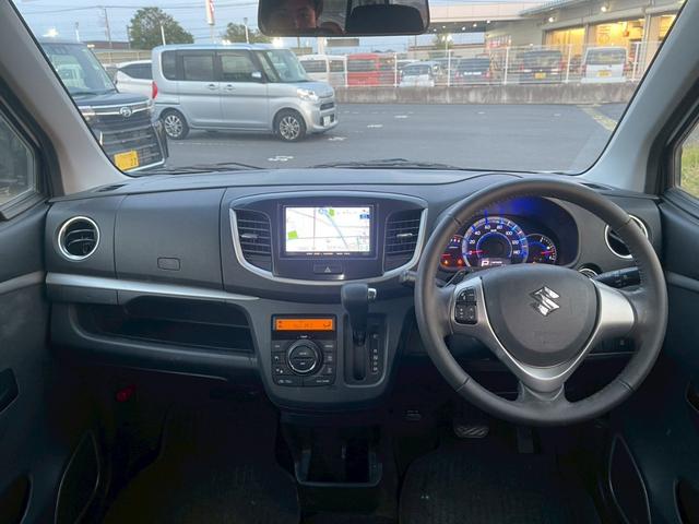 ワゴンＲスティングレー Ｔ　ナビ　オートエアコン　パドルシフト　シガーソケット　スマートキープッシュスタート　ＥＴＣ　純正１５インチアルミホイール　フォグライト（22枚目）