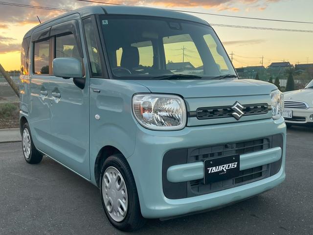 スペーシア ハイブリッドG デュアルセンサーブレーキサポート ナビ テレビ 全周囲モニター スマートキープッシュスタート オートエアコン ライトレベライザー 電動格納ミラー(9枚目)