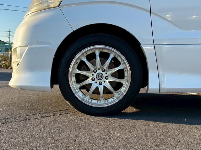 アルファードＧ 　ＡＳ　プライムセレクション・ナビ・バックモニター・両側電動スライドドア・社外ＡＷ・電動格納ミラー・キーレス・オートエアコン・８人乗り（56枚目）