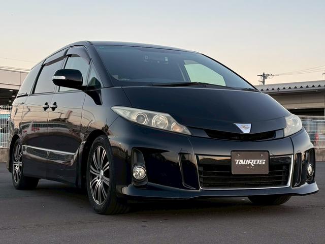 エスティマ アエラス　アエラス・純正ナビ・テレビ・バックモニター・フリップダウンモニター・左側電動スライドドア・オートエアコン・クルーズコントロール（9枚目）