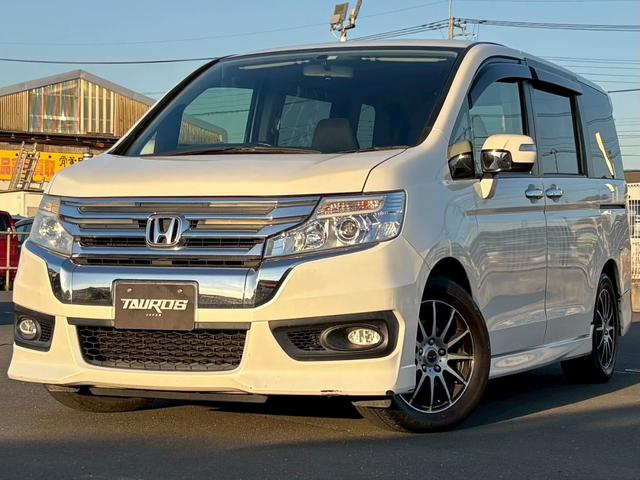 ステップワゴンスパーダ Ｓ　８人乗り・ナビ・テレビ・バックカメラ・社外１６インチアルミ・スペアタイヤ・オートエアコン・オートライト・ＥＴＣ・スマートキー・両側パワースライドドア・クルーズコントロール（2枚目）