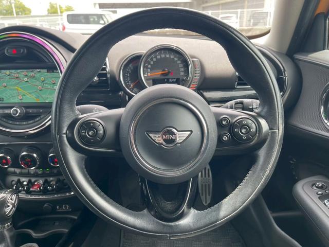 MINI クーパー クラブマン ナビ バックモニター オートエアコン オートライト フォグライト 純正17インチアルミホイール ETC パワーステアリング パワーウインドウ(24枚目)