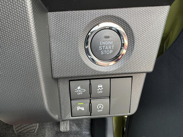 タフト Ｇ　ダーククロムベンチャー　届出済未使用車　ガラスルーフ　スマートアシスト　アダプティブクルーズコントロール　禁煙車　シートヒーター　コーナーセンサー　レーンキープ　スマートキー　ＬＥＤヘッド／フォグ　オートマチックハイビーム（14枚目）
