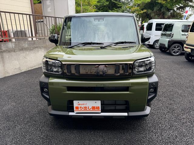 タフト Ｇ　ダーククロムベンチャー　届出済未使用車　ガラスルーフ　スマートアシスト　アダプティブクルーズコントロール　禁煙車　シートヒーター　コーナーセンサー　レーンキープ　スマートキー　ＬＥＤヘッド／フォグ　オートマチックハイビーム（24枚目）