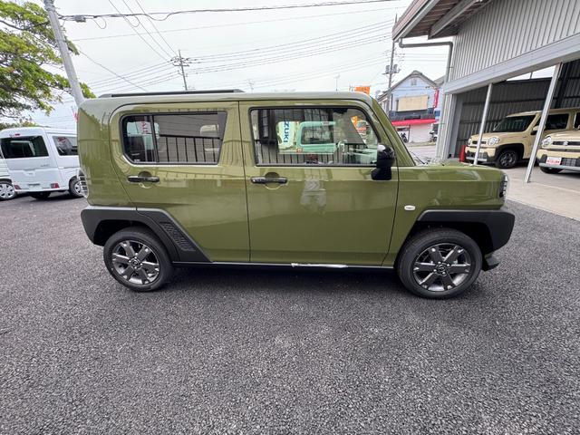 タフト Ｇ　ダーククロムベンチャー　届出済未使用車　ガラスルーフ　スマートアシスト　アダプティブクルーズコントロール　禁煙車　シートヒーター　コーナーセンサー　レーンキープ　スマートキー　ＬＥＤヘッド／フォグ　オートマチックハイビーム（26枚目）