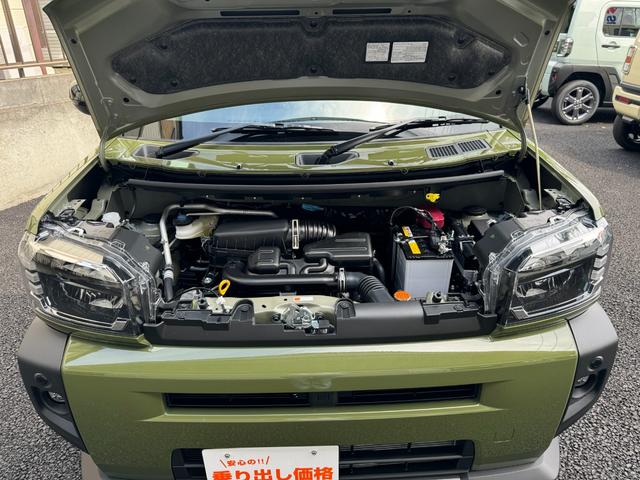 タフト Ｇ　ダーククロムベンチャー　届出済未使用車　ガラスルーフ　スマートアシスト　アダプティブクルーズコントロール　禁煙車　シートヒーター　コーナーセンサー　レーンキープ　スマートキー　ＬＥＤヘッド／フォグ　オートマチックハイビーム（37枚目）