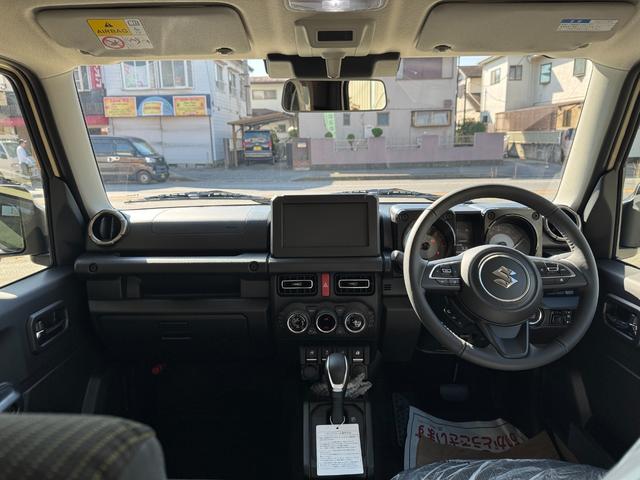 ジムニー ＸＣ　５型　マイナーチェンジ後　衝突防止装置　アイスト　フリーキー　盗難防止　フルフラットシート　シートヒータ　ＡＣ　サイドエアバッグ　ＥＳＰ　助手席エアバック　切替４ＷＤ　ＬＥＤへッドライト　アダプティブクルーズコントロール（11枚目）