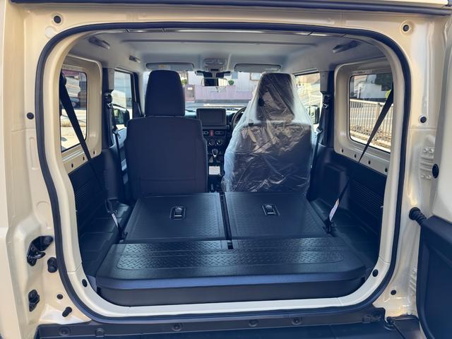 ジムニー ＸＣ　５型　マイナーチェンジ後　衝突防止装置　アイスト　フリーキー　盗難防止　フルフラットシート　シートヒータ　ＡＣ　サイドエアバッグ　ＥＳＰ　助手席エアバック　切替４ＷＤ　ＬＥＤへッドライト　アダプティブクルーズコントロール（27枚目）