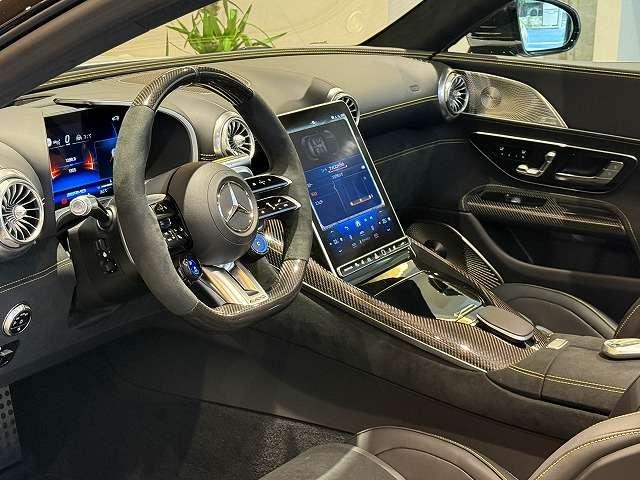 ＳＬ ＳＬ６３　４マチック＋　４ＷＤ　ＭＰ２０２４０１　ＡＭＧパフォーマンスシート　ハイエンド３Ｄ　ＡＭＧカーボンパッケージ　ブルメスターハイエンド３Ｄ　ナッパマイクロカットブラック（イエロースティッチ）　バックカメラ全方位カメラ（47枚目）