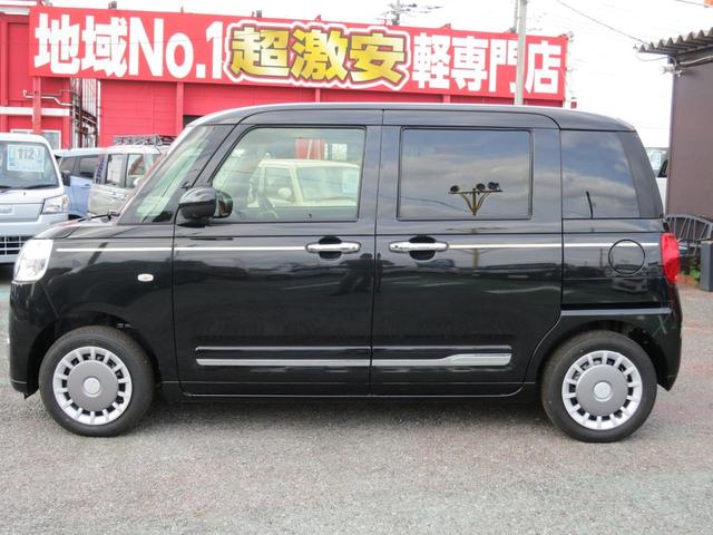 ムーヴキャンバス セオリーＧ　届出済未使用車／衝突軽減ブレーキ／両側パワースライドドア／ＬＥＤヘッドライト／スマートキー／プッシュスタート／シートヒーター／オートライト／電動パーキング／保温機能付きカップホルダー／コーナーセンサー（53枚目）