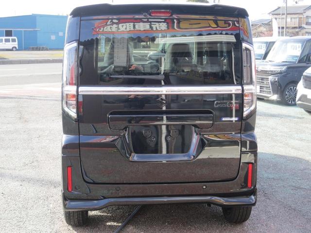 スペーシアカスタム ハイブリッドＸＳ　届出済未使用車／衝突軽減ブレーキ／ＬＥＤヘッドライト／ＬＥＤフォグランプ／両側パワースライドドア／シートヒーター／ステアリングヒーター／後席オットマン付きシート／電動パーキング／スマートキー（15枚目）