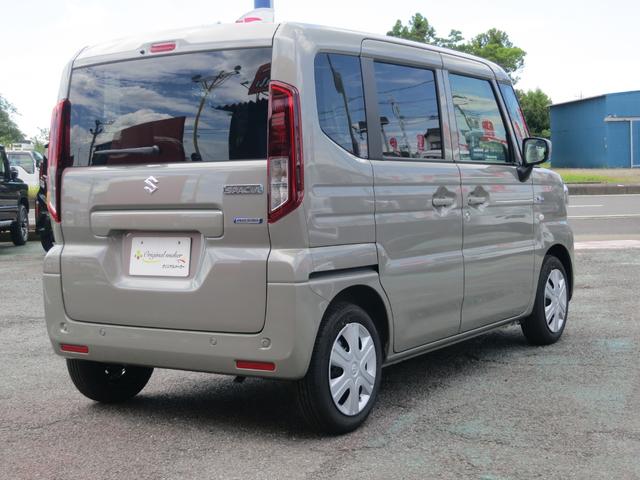 スペーシア ハイブリッドX 届出済未使用車/衝突被害軽減装置/LEDライト/シートヒーター/両側電動スライドドア/コーナーセンサー(9枚目)