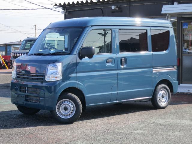 エブリイ PAリミテッド 届出済未使用車 スズキセーフティサポートデュアルカメラブレ-キサポ-ト 前後誤発進制御機能 車線逸脱警報機能 ハイビームアシスト(5枚目)