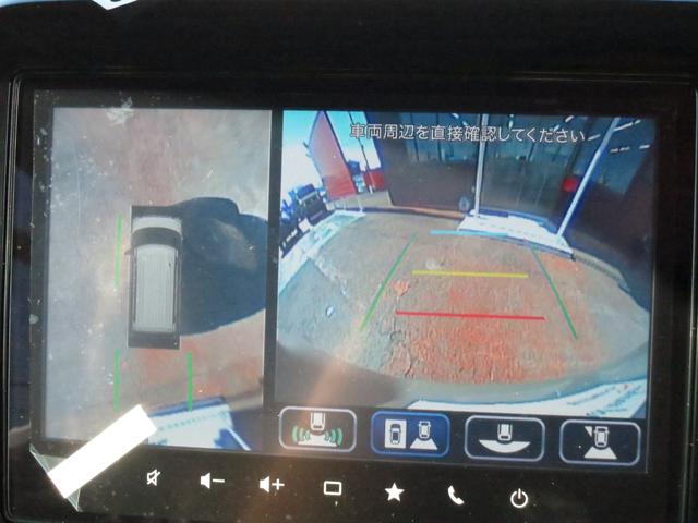 スペーシアギア ハイブリッドXZ 届出済未使用車 誤発進抑制機能 後方誤発進抑制機能 後退時ブレーキサポート(フロント・リヤ) 電動パーキング 全方位モニター付きコネクトナビ ヒートシーター 両側電動スライドドア アダプティブクルコン(48枚目)