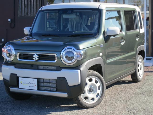 ハスラー ハイブリッドＧ　届出済未使用車／スズキメモリーナビコネクト／衝突軽減装置／シートヒーター／ＬＥＤヘッドライト／コーナーセンサー／アダプティブクルーズコントロール（4枚目）