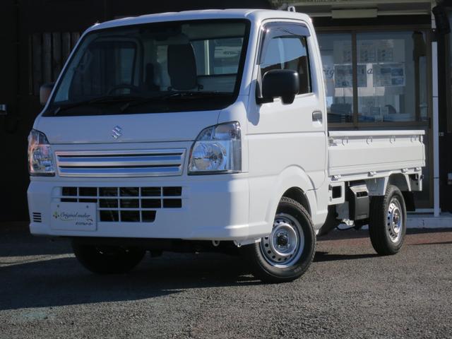 キャリイトラック KCエアコン・パワステ 届出済未使用車/衝突被害軽減ブレーキ/オートマ/4WD/エアコン/パワステ/リア障害物センサー/スピーカー付きラジオ(2枚目)