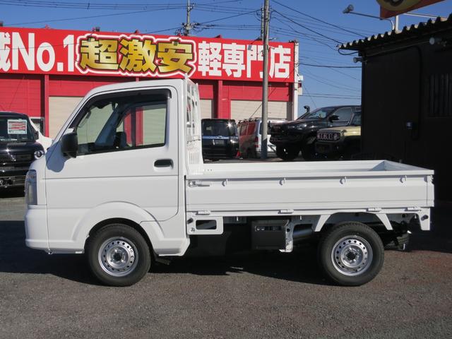 キャリイトラック KCエアコン・パワステ 届出済未使用車/衝突被害軽減ブレーキ/オートマ/4WD/エアコン/パワステ/リア障害物センサー/スピーカー付きラジオ(7枚目)