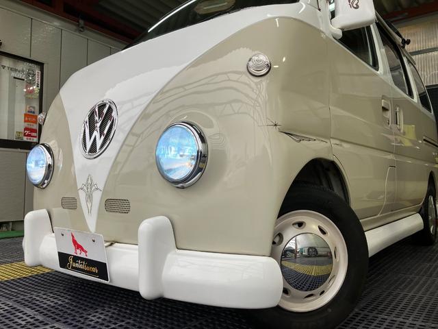 エブリイ ＰＡ　ハイルーフ　バス仕様　シートカバー　社外ナビＴＶ　Ｂｌｕｅｔｏｏｔｈ　ＥＴＣ　ルームミラー型ドラレコ　社外ウッドハンドル　フルエアロ　ＨＩＤヘッドライト　ルーフキャリア　タイミングチェーン（53枚目）