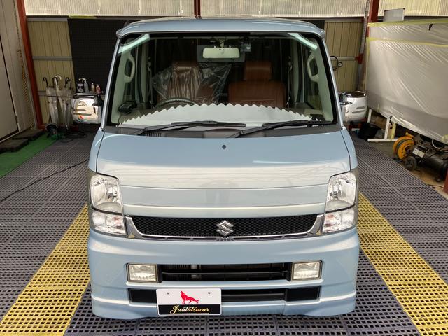 エブリイワゴン ＰＺターボ　片側電動　ＲＳＲ車高調　社外１６インチＡＷ　ナビフルセグＴＶ　ＥＴＣ　前後ドラレコ　エンジンスターター　ＧＰＳレーダー　シートカバー　キーレス　社外エアクリ　ウインカーミラー　ＬＥＤライト＆フォグ（75枚目）