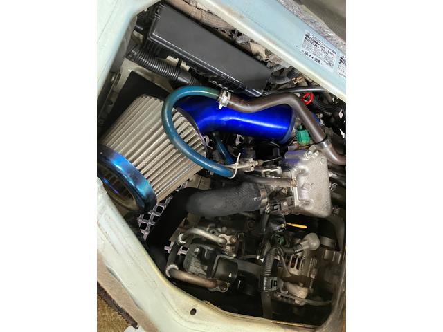 エブリイワゴン ＰＺターボ　片側電動　ＲＳＲ車高調　社外１６インチＡＷ　ナビフルセグＴＶ　ＥＴＣ　前後ドラレコ　エンジンスターター　ＧＰＳレーダー　シートカバー　キーレス　社外エアクリ　ウインカーミラー　ＬＥＤライト＆フォグ（76枚目）