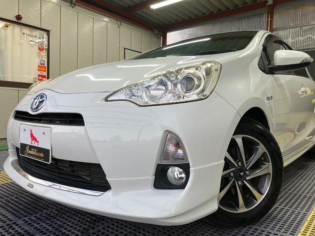 アクア Ｇ　モデリスタエアロ　モデリスタアルミ　純正ナビ　フルセグＴＶ　Ｂカメラ　Ｂｌｕｅｔｏｏｔｈ　ＥＴＣ　スマートキー　Ｐスタート　シートヒーター　オートライト　オートＡＣ　ドアバイザー　タイミングチェーン（69枚目）