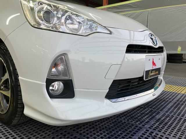 アクア Ｇ　モデリスタエアロ　モデリスタアルミ　純正ナビ　フルセグＴＶ　Ｂカメラ　Ｂｌｕｅｔｏｏｔｈ　ＥＴＣ　スマートキー　Ｐスタート　シートヒーター　オートライト　オートＡＣ　ドアバイザー　タイミングチェーン（70枚目）