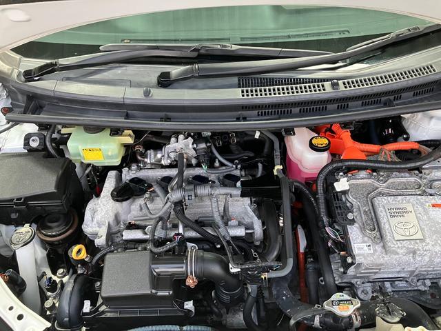 アクア Ｇ　モデリスタエアロ　モデリスタアルミ　純正ナビ　フルセグＴＶ　Ｂカメラ　Ｂｌｕｅｔｏｏｔｈ　ＥＴＣ　スマートキー　Ｐスタート　シートヒーター　オートライト　オートＡＣ　ドアバイザー　タイミングチェーン（79枚目）