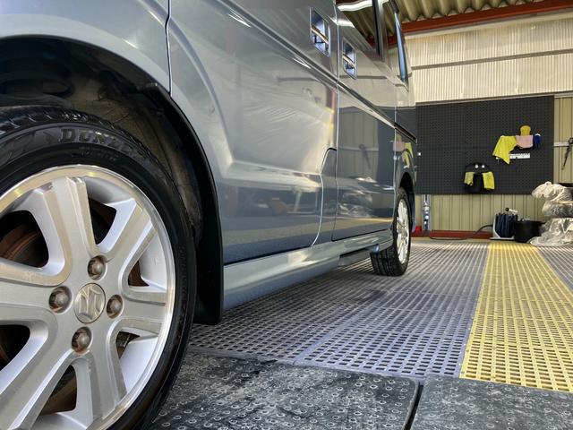 エブリイワゴン ＰＺターボスペシャル　後期型　両側電動スライドドア　オートステップ　ナビフルセグＴＶ　Ｂｌｕｅｔｏｏｔｈ　センタースピーカー　キーレス　オートＡＣ　ＨＩＤヘッドライト　ドアバイザーフォグランプ純正アルミ　タイミングチェーン（14枚目）